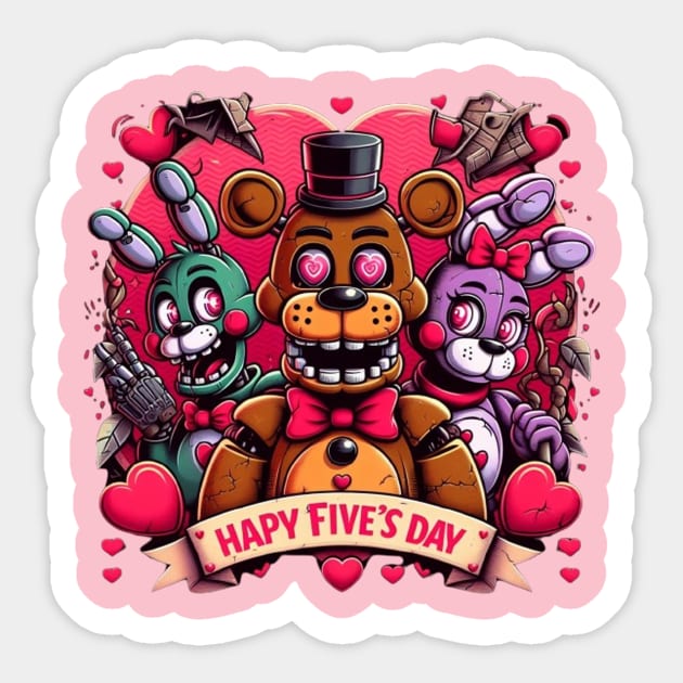 Happy five's day Sticker by  El-Aal